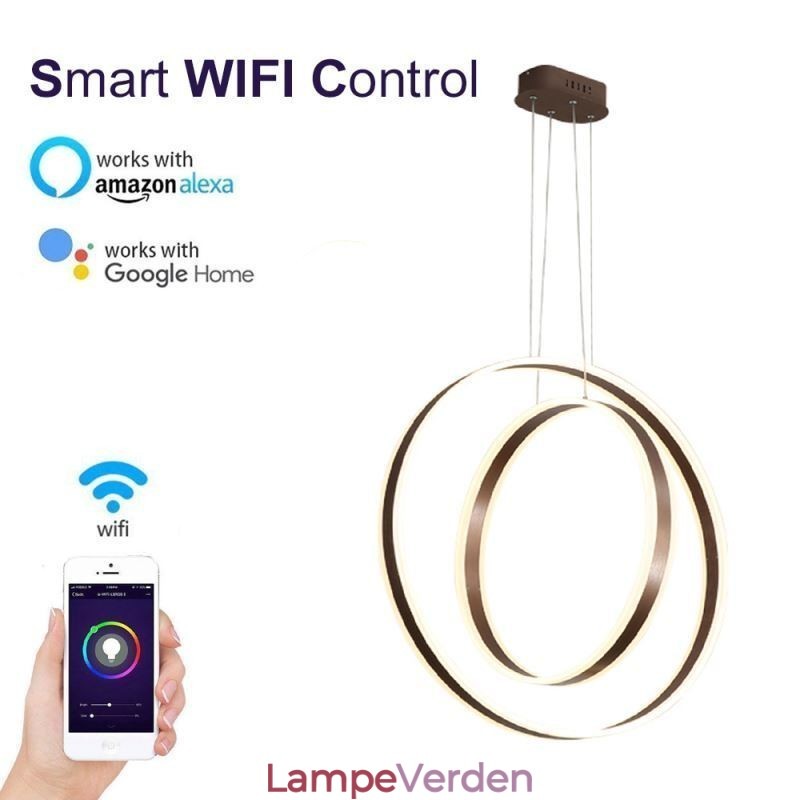 Nordic Pendel Pendel i Akryl Ring Form