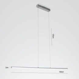Nordisk Pendel Acryl Creative Cylindrisk Pendel