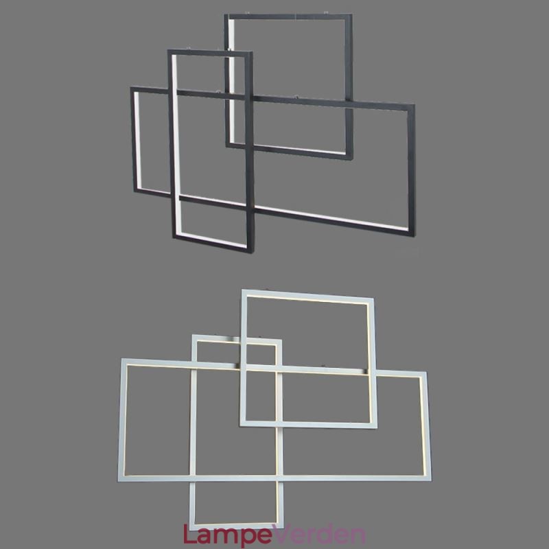 Nordic Pendel Geometrisk Firkantet Pendel