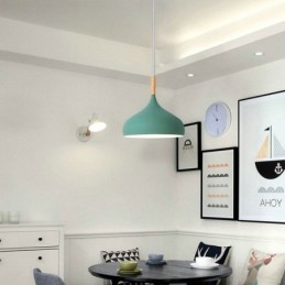 Moderne pendant lys Aluminium Macaron Lampe Home Justerbar Lys