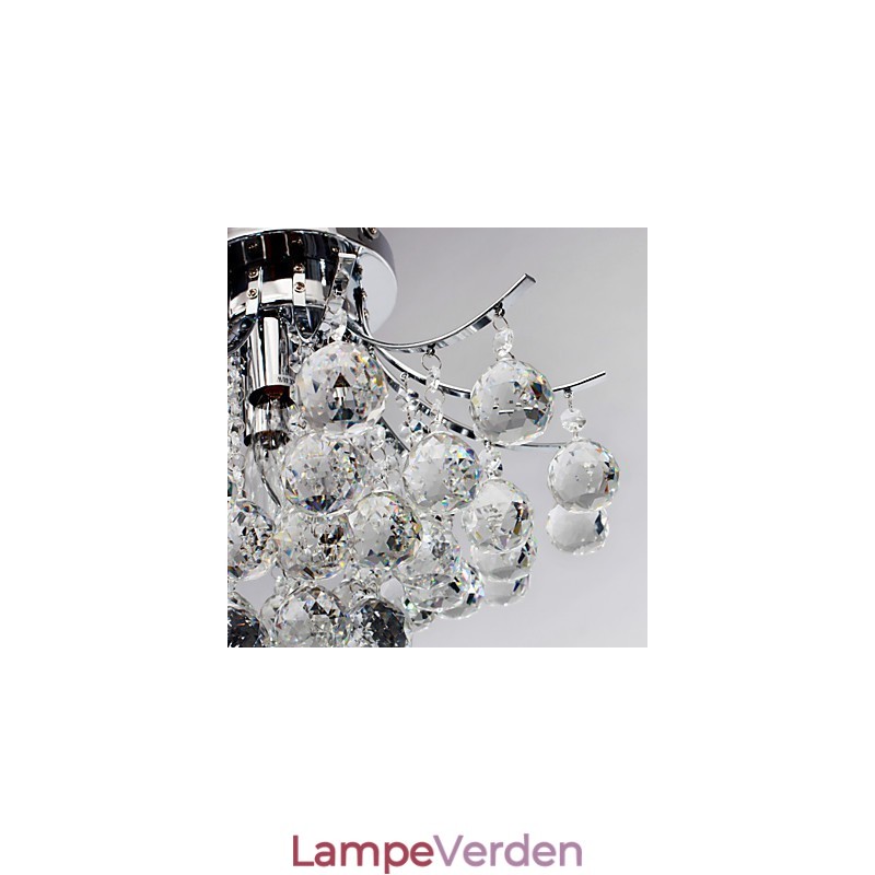 Lysekrone moderne krystal 3 lys