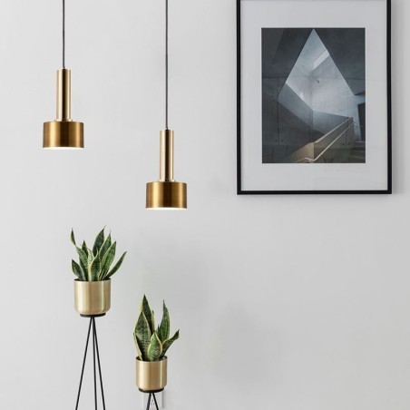 Moderne Simpel Pendel Lys Cylinder Form Lampe Aluminium Belysning Lys Moderne Simpel Pendel Lys Cylinder Form Lampe Aluminium Belysning Lys