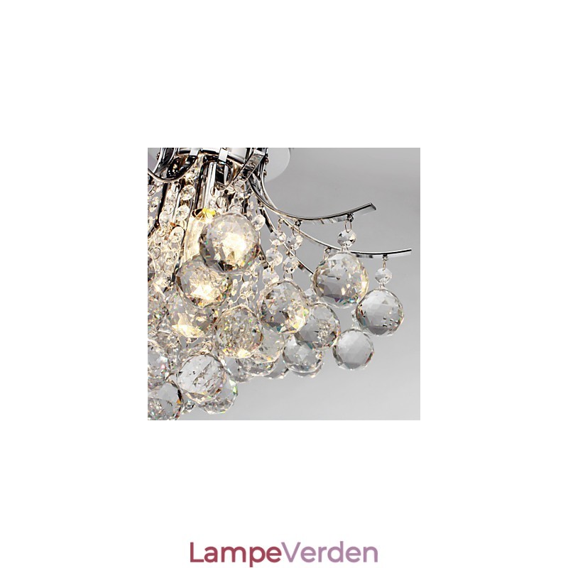 Lysekrone moderne krystal 3 lys