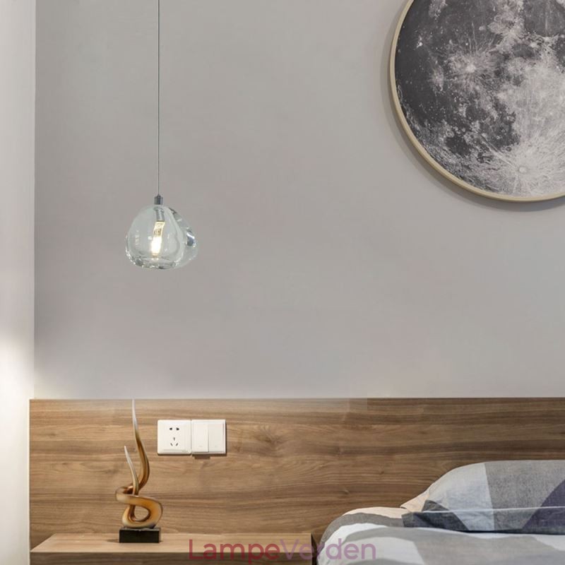 Moderne pendant lys krystal lysekrone lys hjemmebelysning lampe