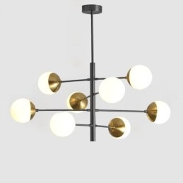 Moderne pendellampe Magic Bean Sputnik lysekrone