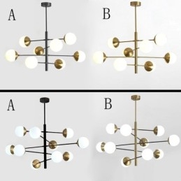Moderne pendellampe Magic Bean Sputnik lysekrone