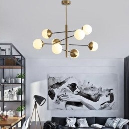 Moderne pendellampe Magic Bean Sputnik lysekrone