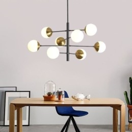 Moderne pendellampe Magic Bean Sputnik lysekrone