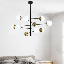 Moderne pendellampe Magic Bean Sputnik lysekrone