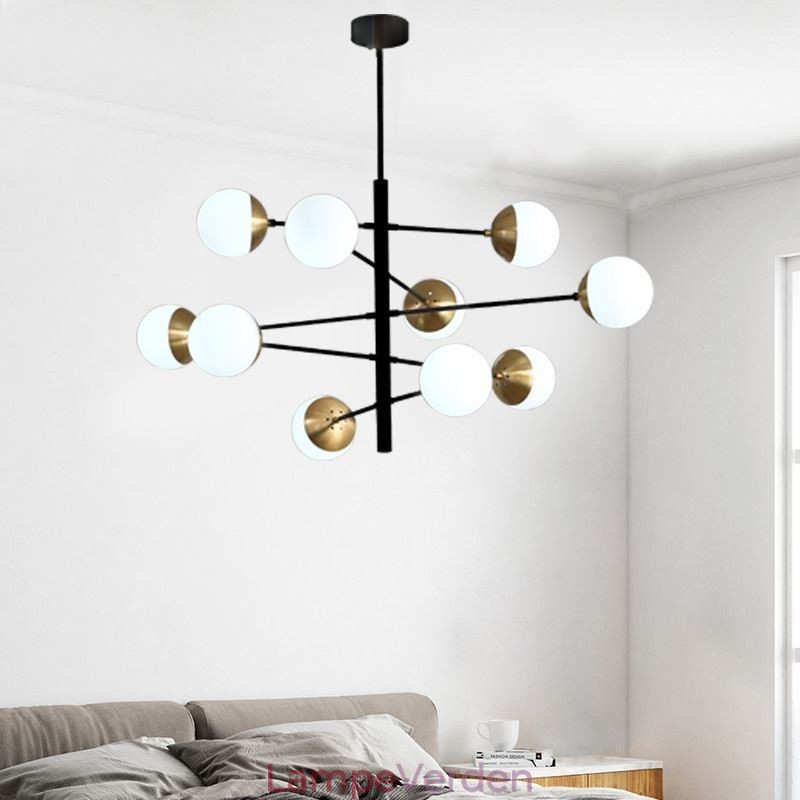 Moderne pendellampe Magic Bean Sputnik lysekrone