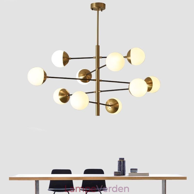 Moderne pendellampe Magic Bean Sputnik lysekrone