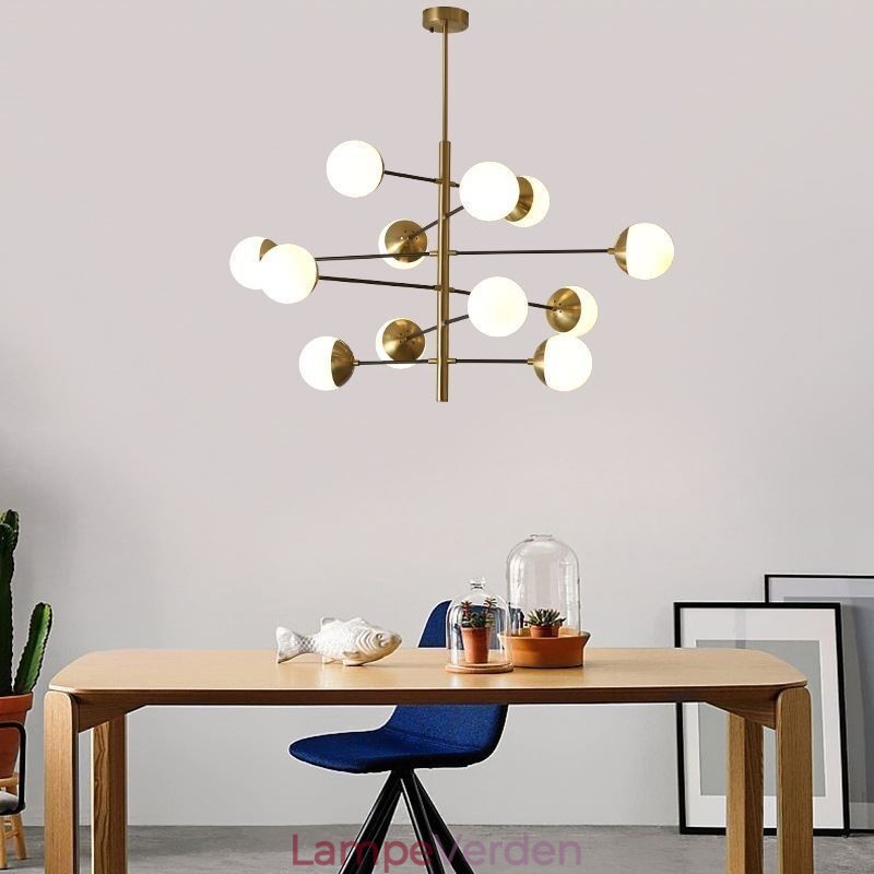 Moderne pendellampe Magic Bean Sputnik lysekrone