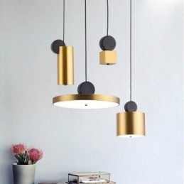 Moderne Pendel Nordic Acryl Lampe Geometri Lighting Light