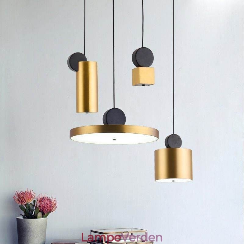 Moderne Pendel Nordic Acryl Lampe Geometri Lighting Light