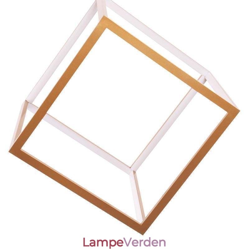 Postmoderne Pendel Geometrisk Guld hængende Lys