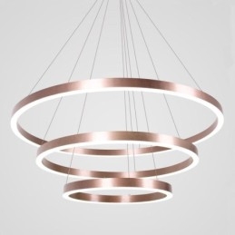 Pendel Drawing Craft 3 Ringe Lampe 80+60+40cm
