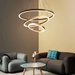 Pendel Drawing Craft 3 Ringe Lampe 80+60+40cm