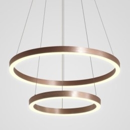 Pendel Drawing Craft 2 Ringe Lampe 60+40cm