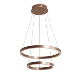 Pendel Drawing Craft 2 Ringe Lampe 60+40cm