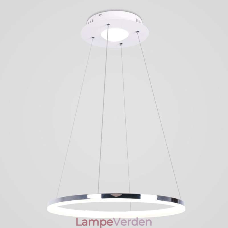 Moderne Pendel Akryl Cirkel Lampe 40cm