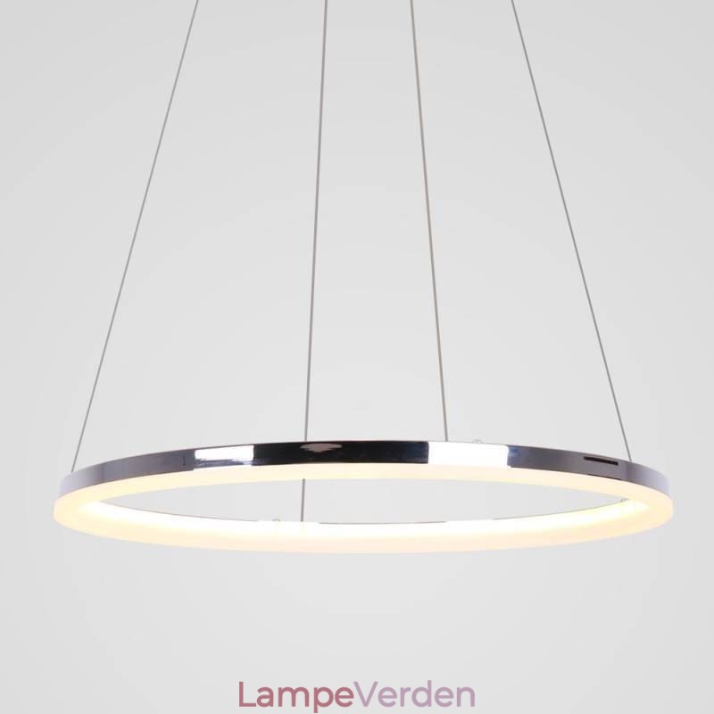 Moderne Pendel Akryl Cirkel Lampe 40cm