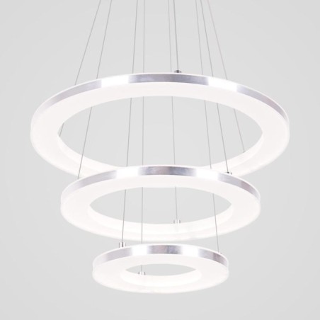 Moderne Pendel Akryl 3 Ringe Lampe 40+30+20cm Moderne Pendel Akryl 3 Ringe Lampe 40+30+20cm