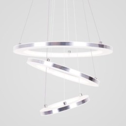 Moderne Pendel Akryl 3 Ringe Lampe 40+30+20cm