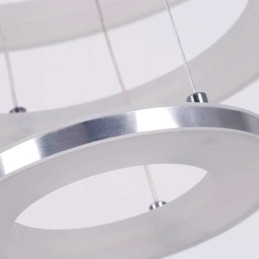 Moderne Pendel Akryl 3 Ringe Lampe 40+30+20cm