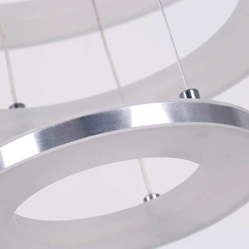 Moderne Pendel Akryl 3 Ringe Lampe 40+30+20cm