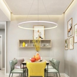 Moderne Pendel Cirkel Lampe 60cm 80cm