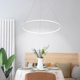 Moderne Pendel Cirkel Lampe 60cm 80cm
