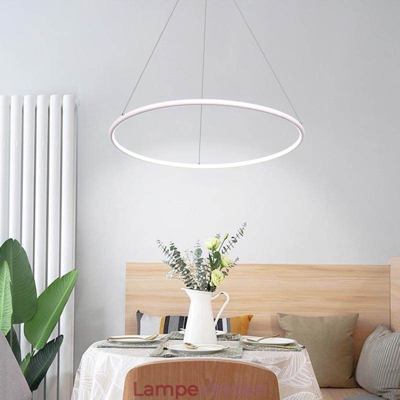 Moderne Pendel Cirkel Lampe 60cm 80cm