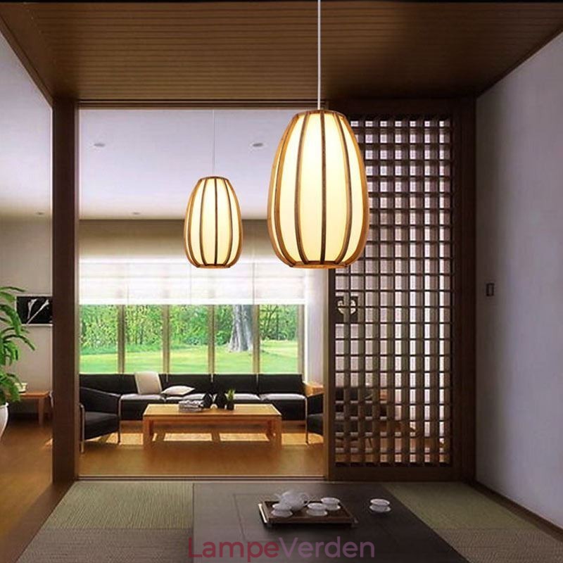 Visual Comfort bambus pendel