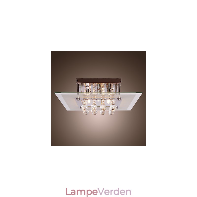 Loftslampe Moderne Krystal Living 5 Lys