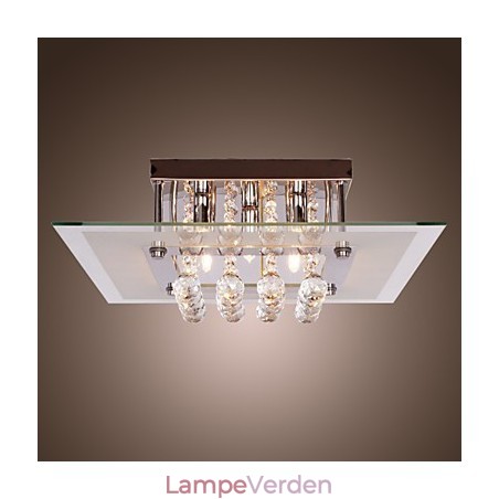 Loftslampe Moderne Krystal Living 5 Lys Loftslampe Moderne Krystal Living 5 Lys