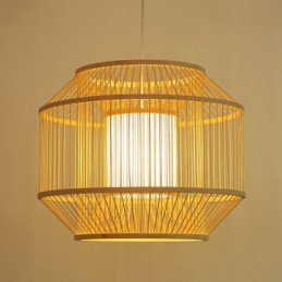 Lantern Bambus Pendel Light Creative Japanese Pendel Light