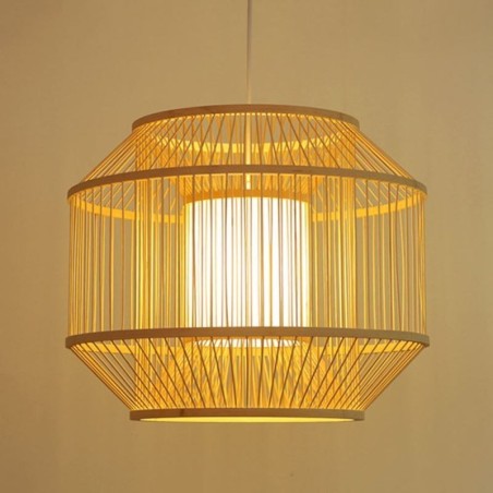 Lantern Bambus Pendel Light Creative Japanese Pendel Light