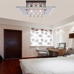 Loftslampe Moderne Krystal Living 5 Lys