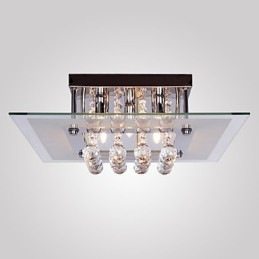 Loftslampe Moderne Krystal Living 5 Lys