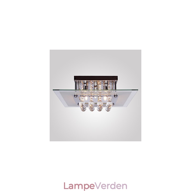 Loftslampe Moderne Krystal Living 5 Lys