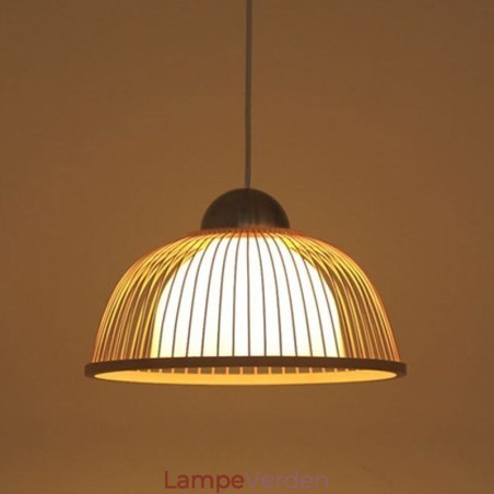 Moderne enkel nedadgående pendant Light Special Bambus Pendel Light Bedside Lighting Moderne enkel nedadgående pendant Light Special Bambus Pendel Light Bedside Lighting