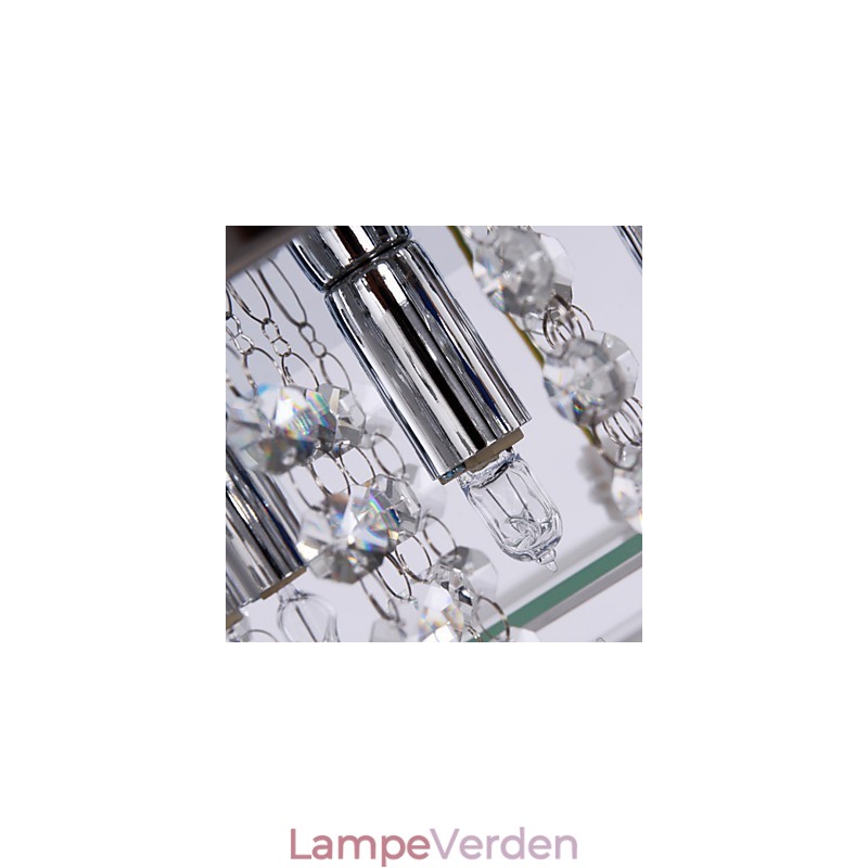Loftslampe Moderne Krystal Living 5 Lys