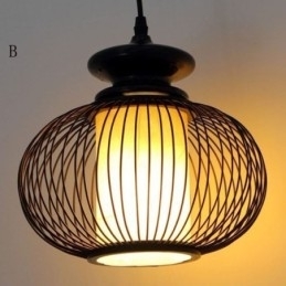 Nordic Exquisite Bamboo Pendel