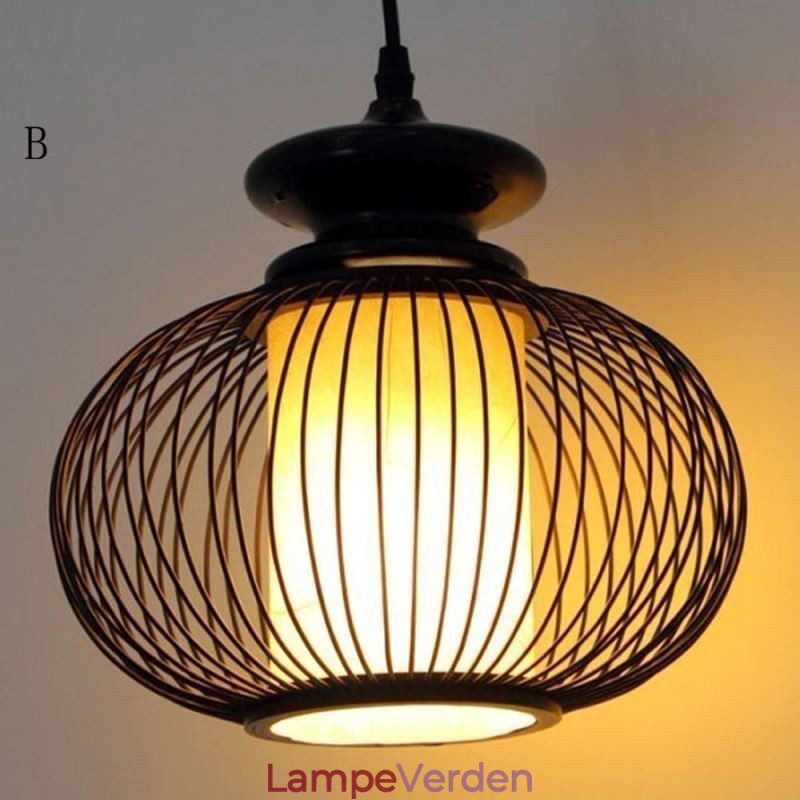 Nordic Exquisite Bamboo Pendel