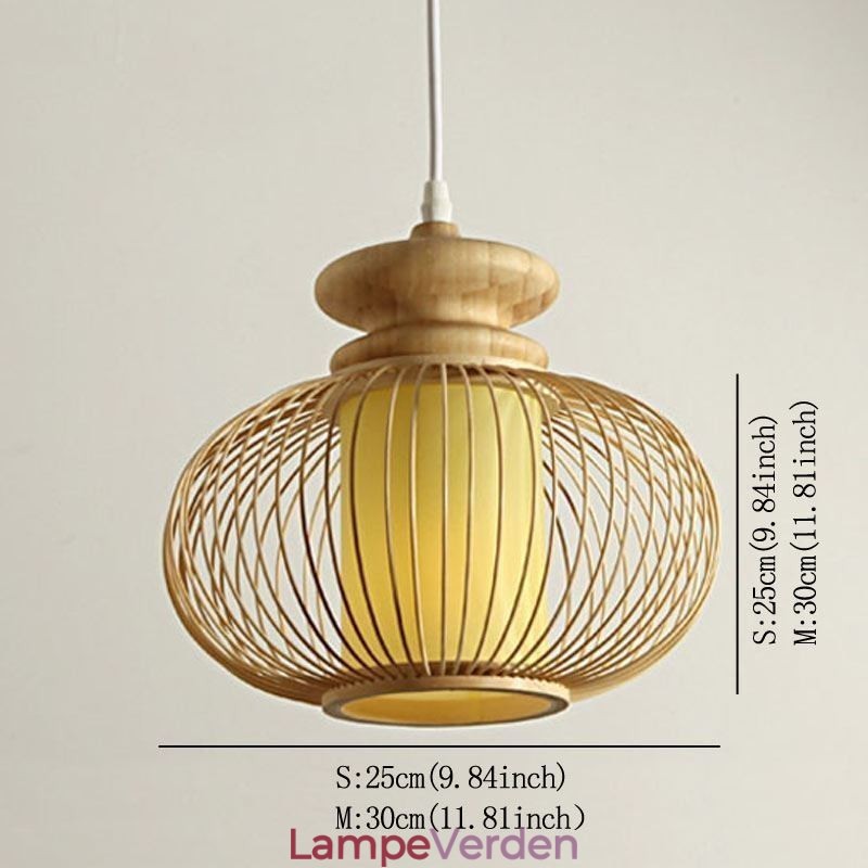 Nordic Exquisite Bamboo Pendel