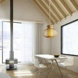 Nordic Exquisite Bamboo Pendel