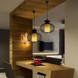 Nordic Exquisite Bamboo Pendel