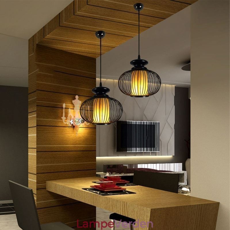 Nordic Exquisite Bamboo Pendel