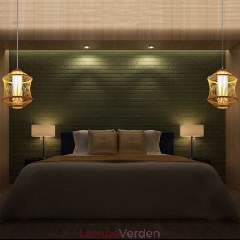 Visual Comfort Bamboo Cage Pendel Light