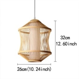 Visual Comfort Bamboo Cage Pendel Light